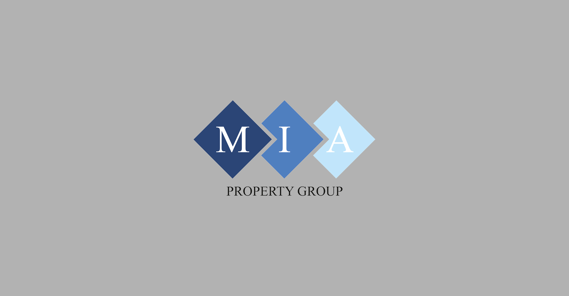 The logo for mia property group, focused on office branding.